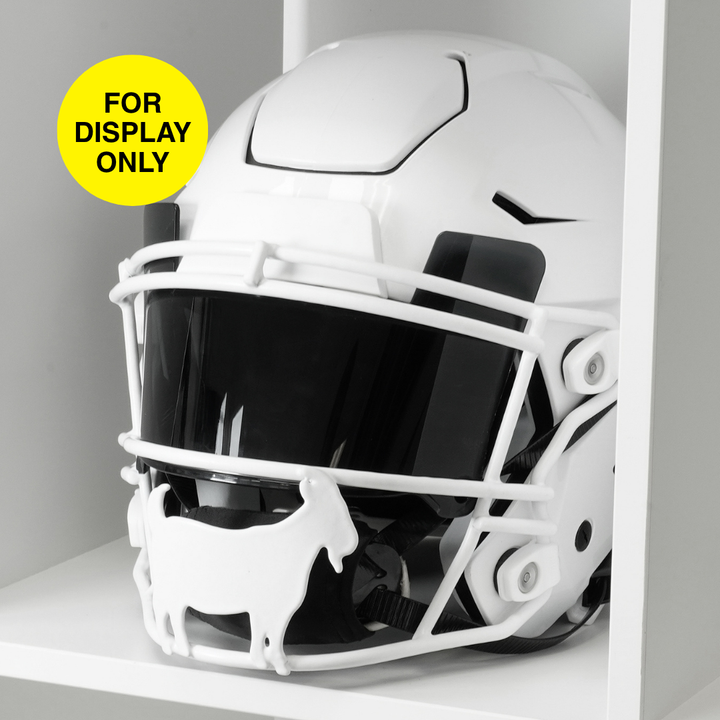 Goat Emoticon Football Facemask for Riddell SpeedFlex