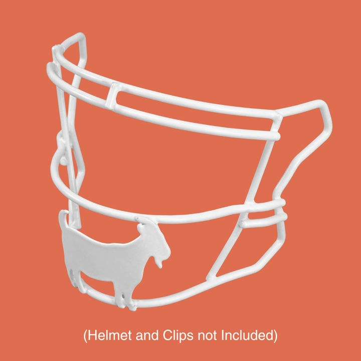 Goat Emoticon Football Facemask for Riddell SpeedFlex