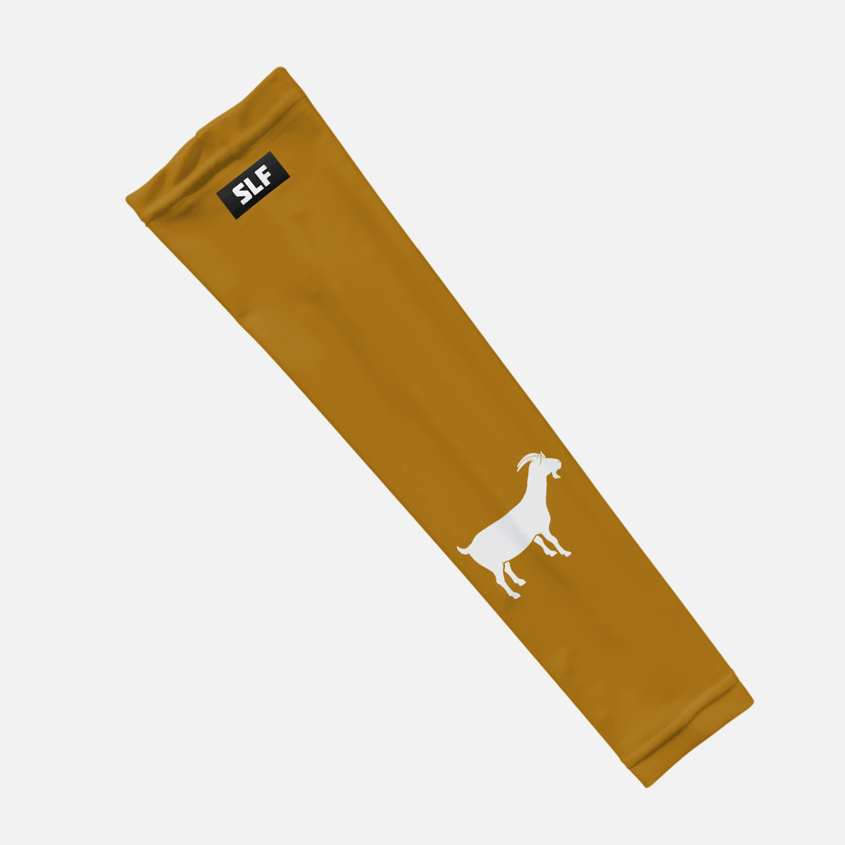 Goat Emoticon Hue Gold Kids Arm Sleeve