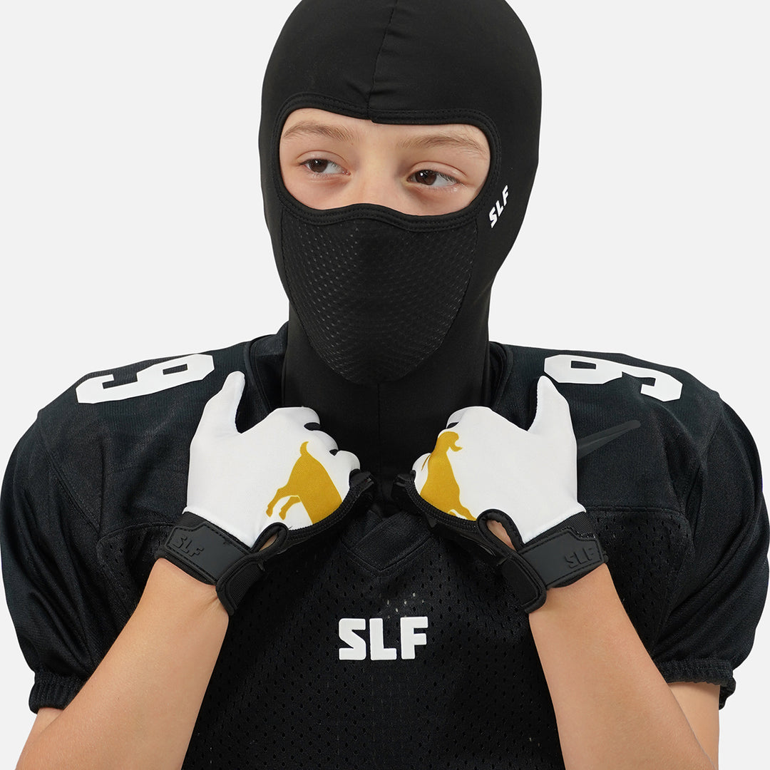 GOAT Sticky Kids Football Receiver Gloves