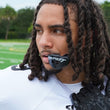 God First Black Soft Football Mouthguard