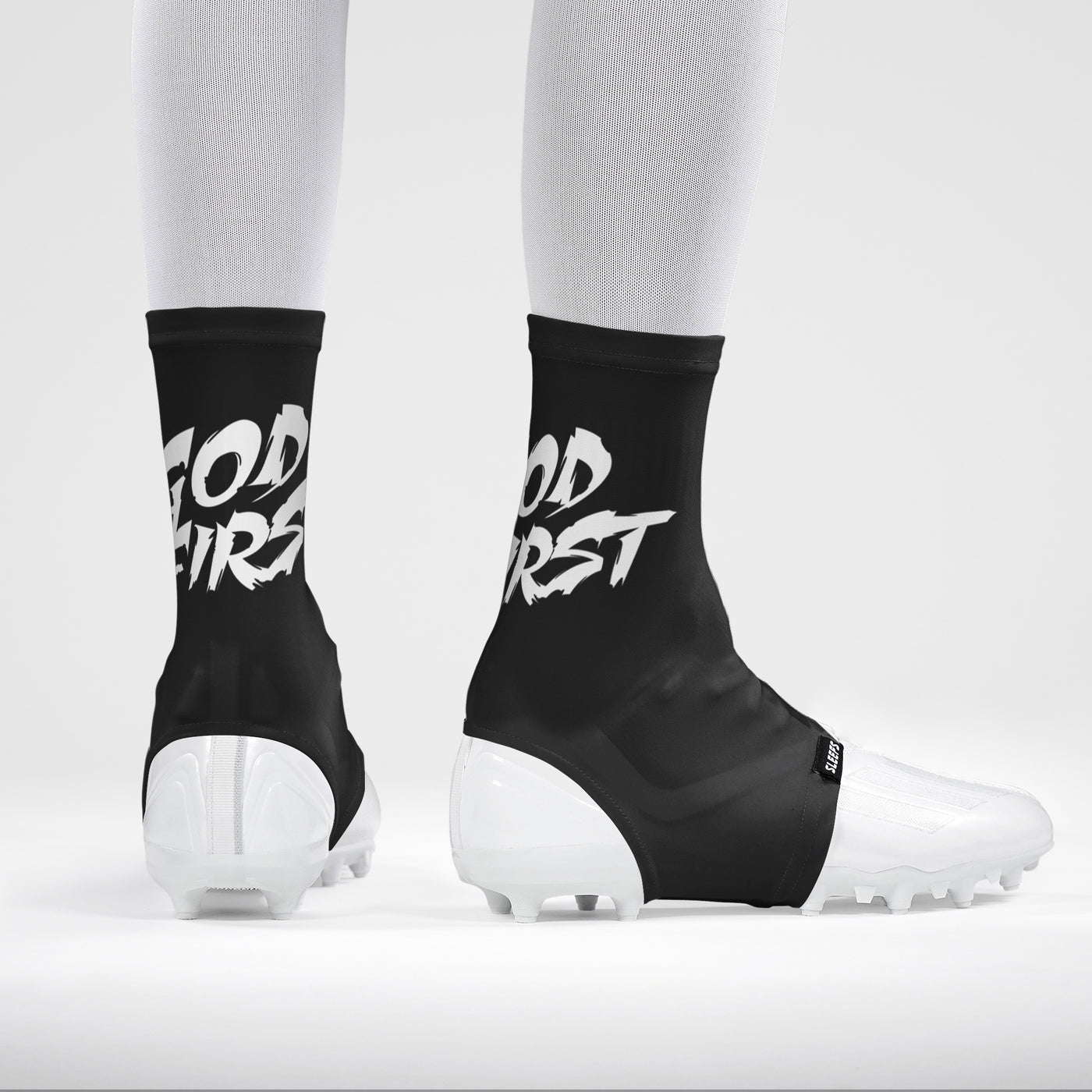 God First Black Spats / Cleat Covers