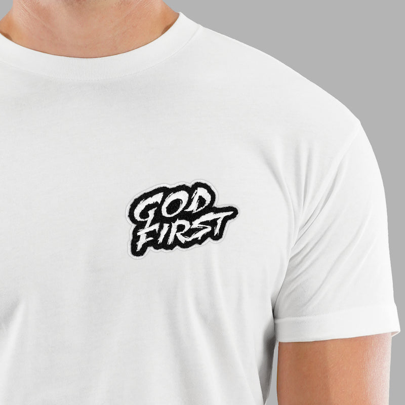 God First Patch Tri-Blend T-Shirt