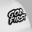 God First White Trucker Hat