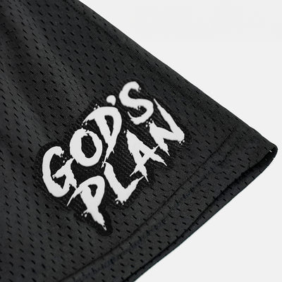 God's Plan Patch Shorts - 7"