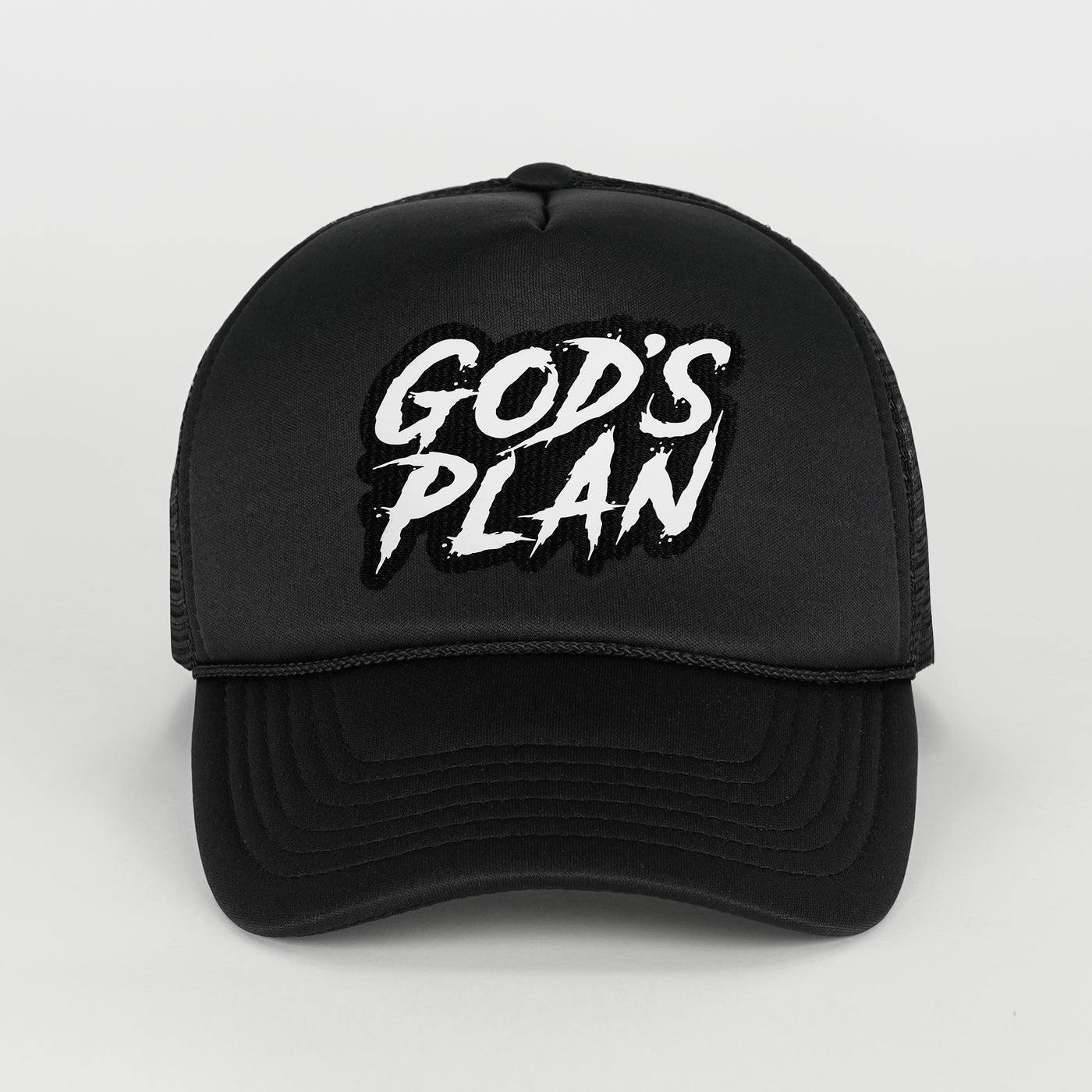 God's Plan Patch Trucker Hat