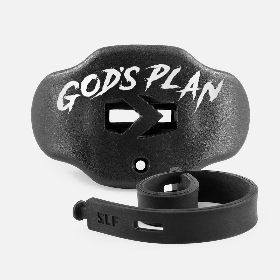 God's Plan Soft Football Mouthguard