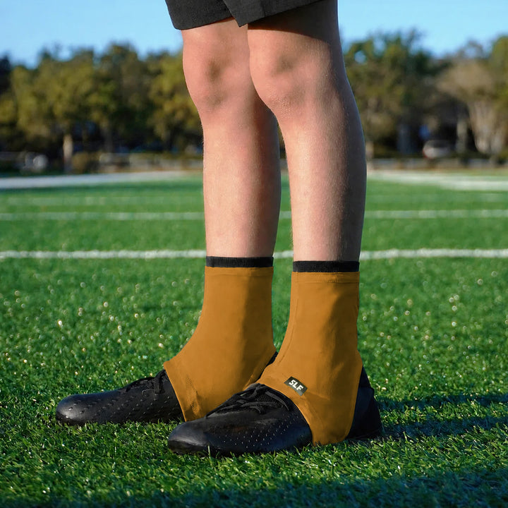 Hue Gold Kids Spats / Cleat Covers