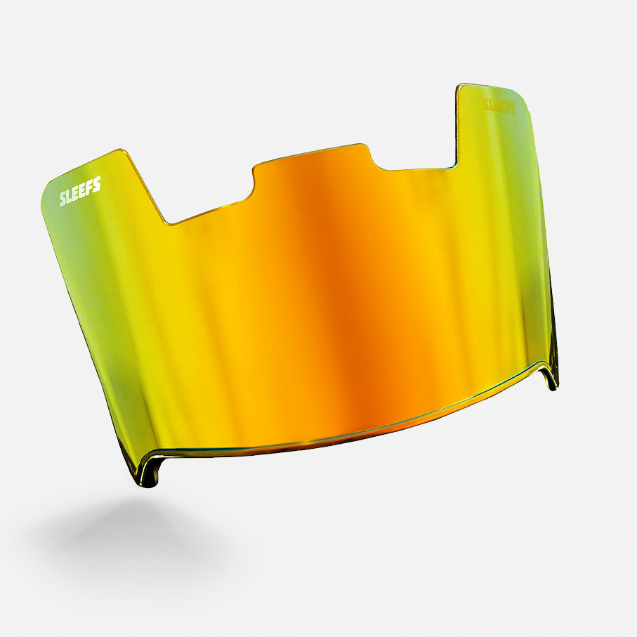 Gold Dawn Helmet Eye-Shield Visor