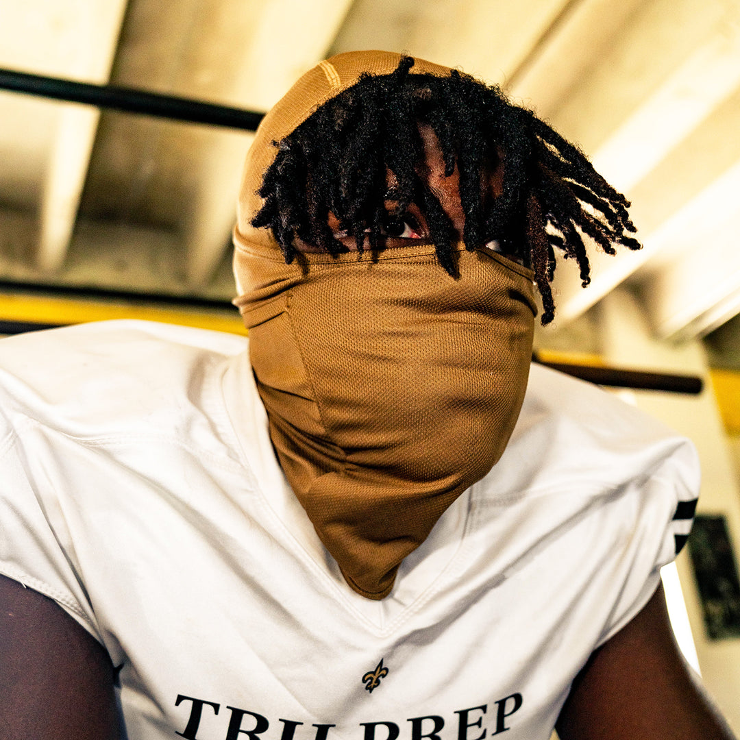 Gold Loose-fitting Shiesty Mask