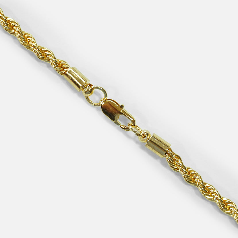Golden BRKN Emoticon Pendant with Chain Necklace