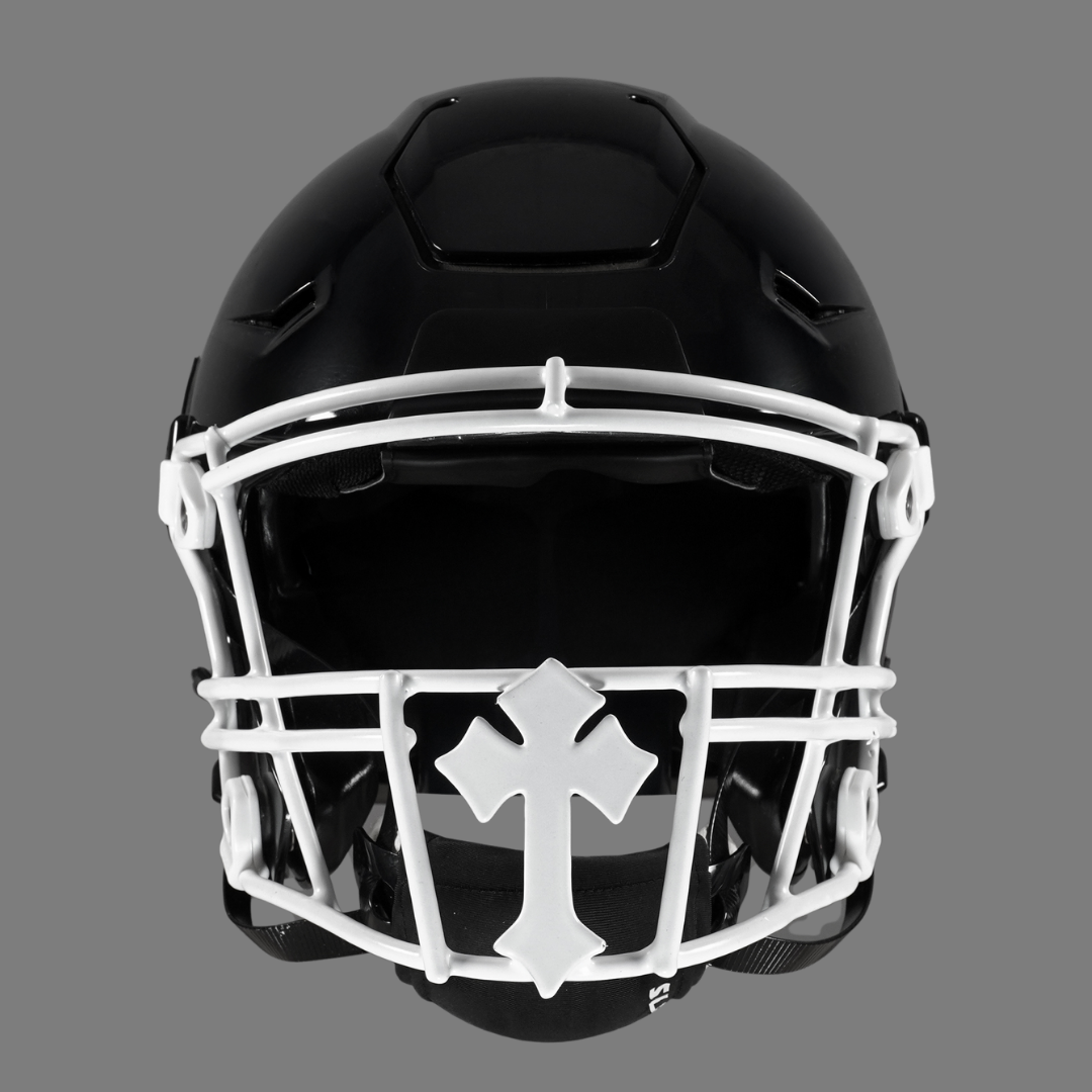 Gothic Cross Football Facemask for Riddell SpeedFlex