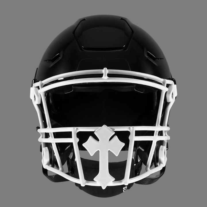 Gothic Cross Football Facemask for Riddell SpeedFlex
