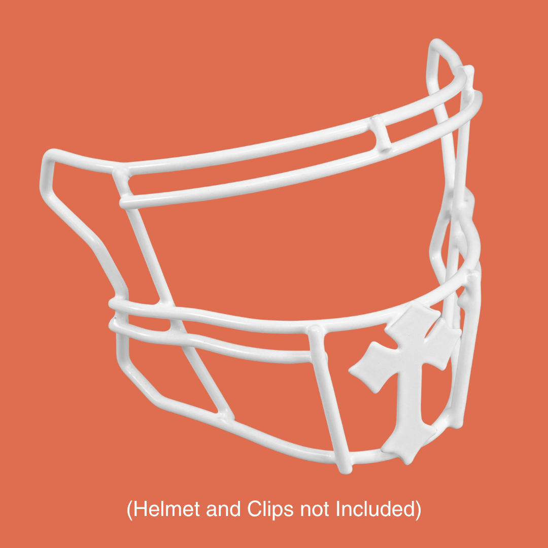 Gothic Cross Football Facemask for Riddell SpeedFlex