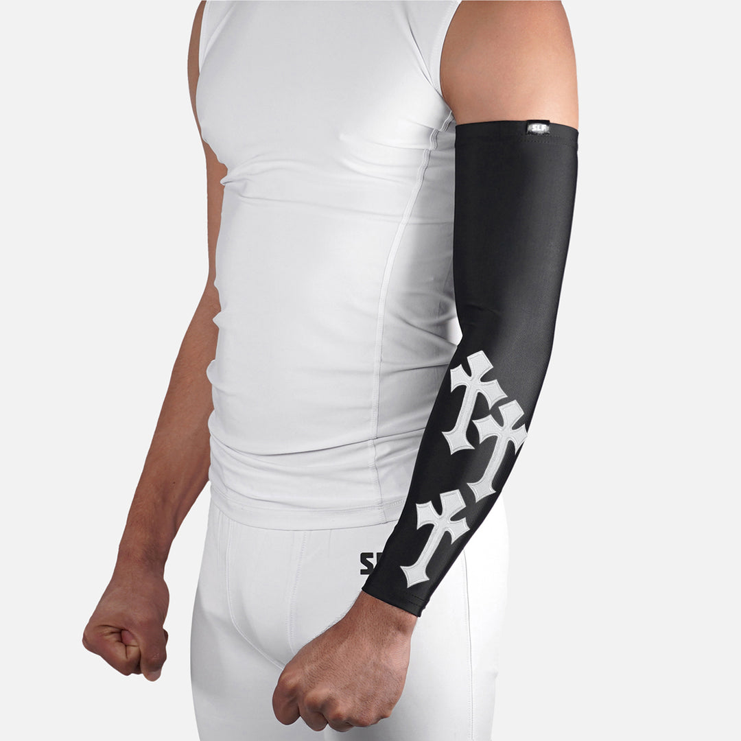 Gothic Cross Patches Arm Sleeve