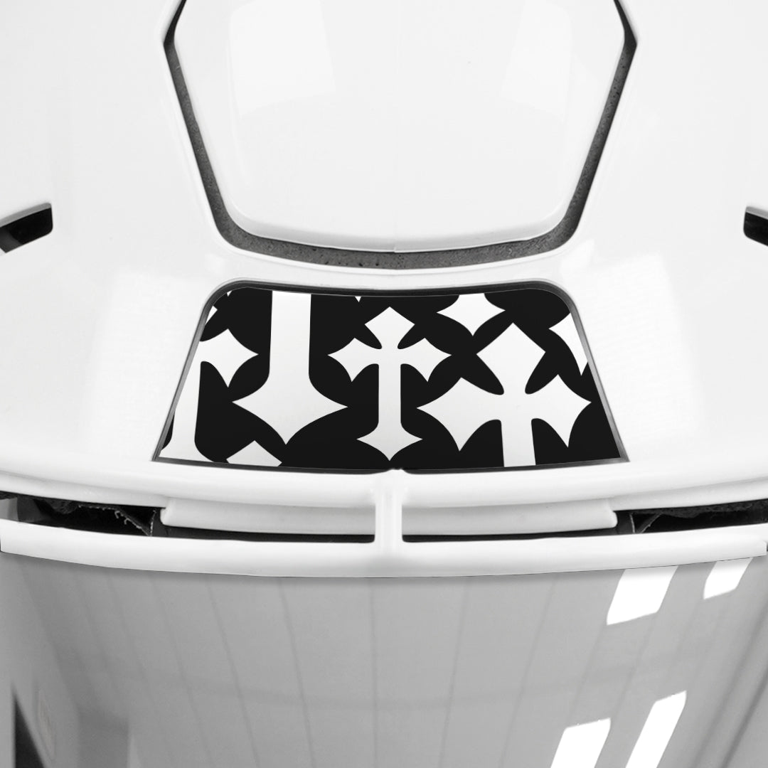 Speedflex Stickers Gothic Cross Riddell Speedflex Front and Back Bumper Sticker Kit – SLEEFS