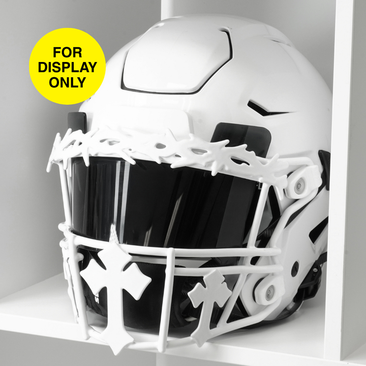 Gothic Crosses Crown of Thorns Football Facemask for Riddell SpeedFlex