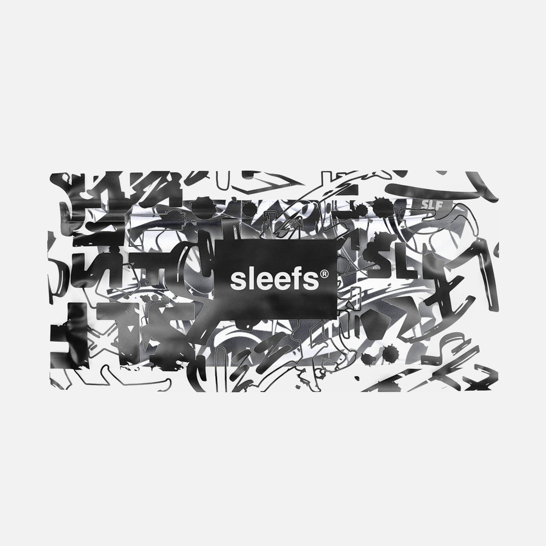 Graffiti Turnt Black Headband