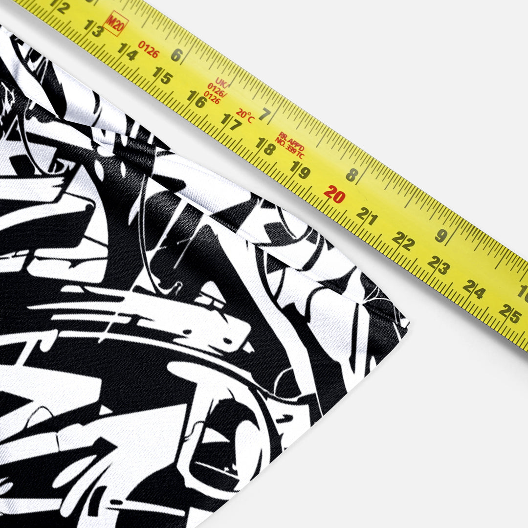 Graffiti Turnt Black Headband