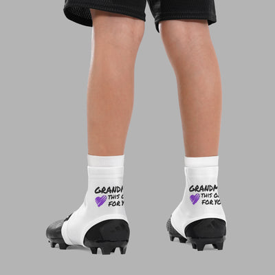 Grandma This One For You Kids Spats / Cleat Covers