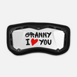 Granny I Love You Sticker for Backplate