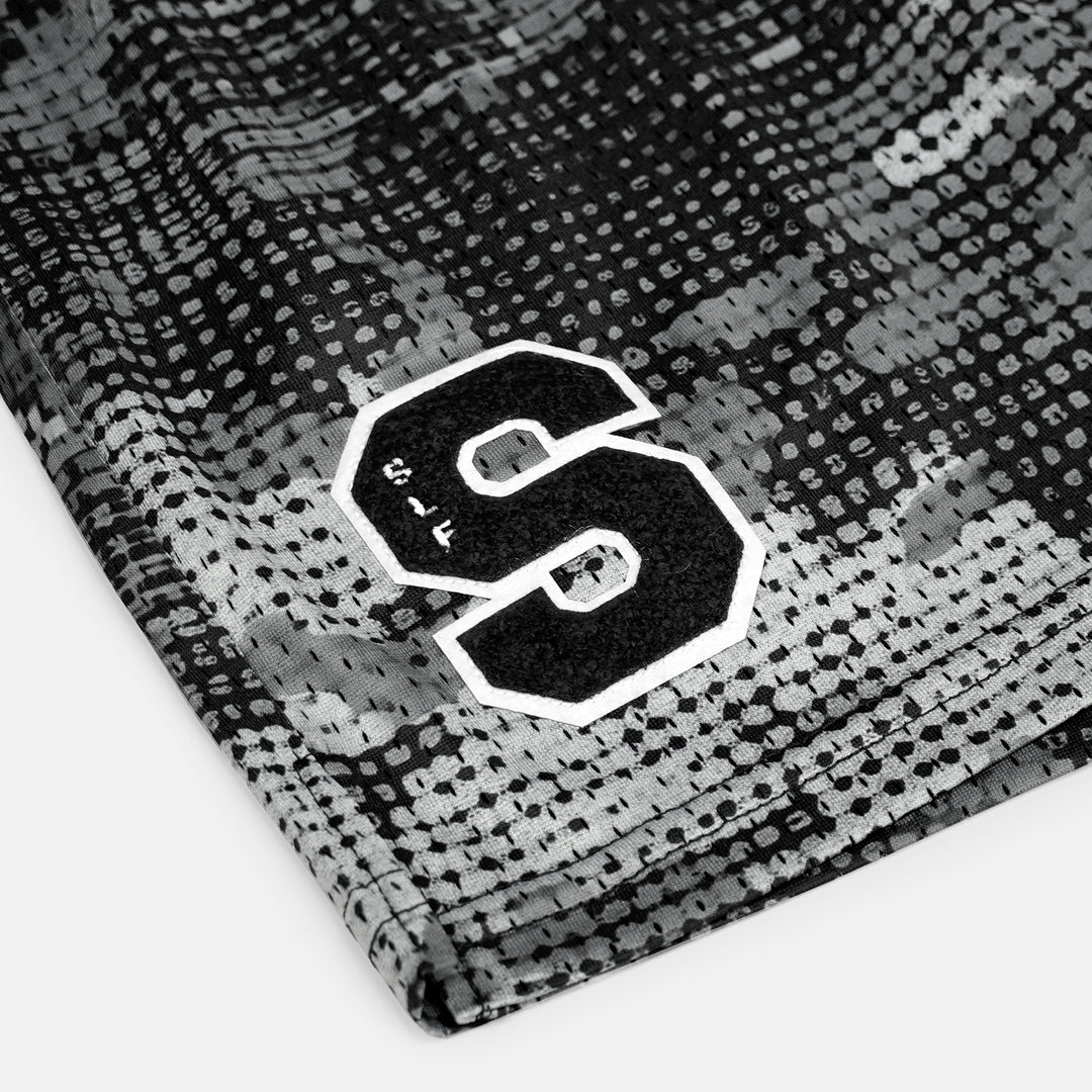 Gray Urban Camo Shorts - 5"