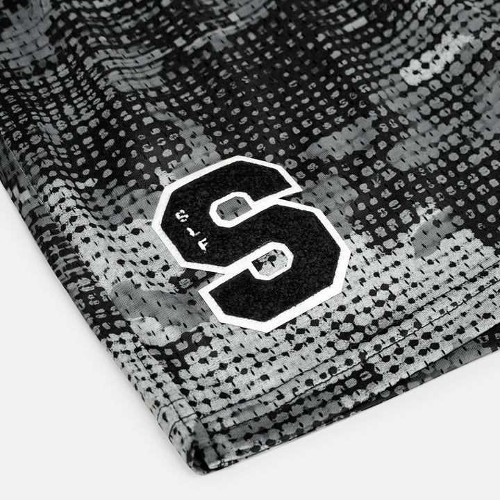 Gray Urban Camo Shorts - 5"