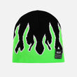 Green Fire Beanie