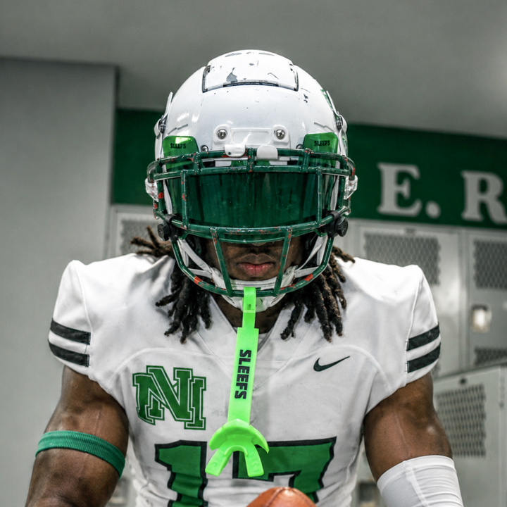 Hue Green Helmet Eye-Shield Visor