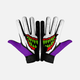Green Grin II Sticky Kids Football Receiver Gloves