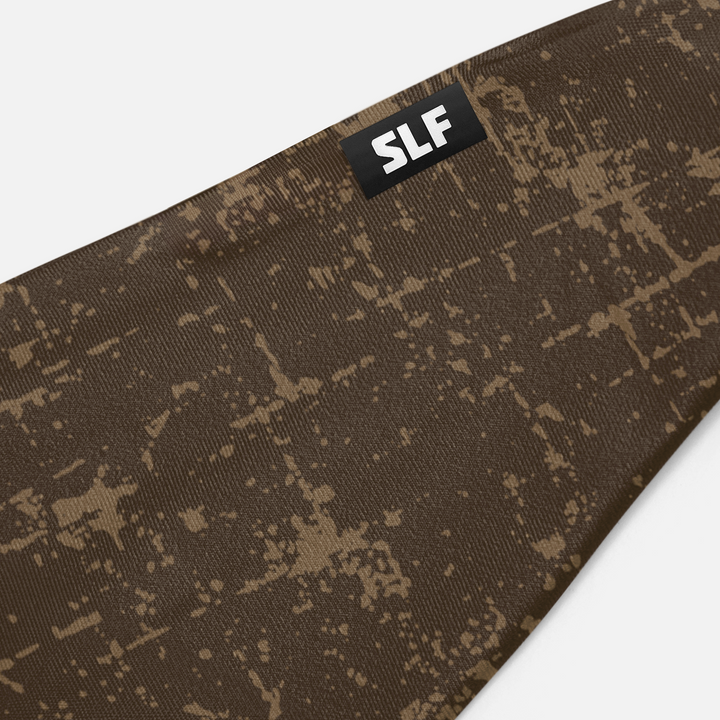 Grunge Azure Brown Headband