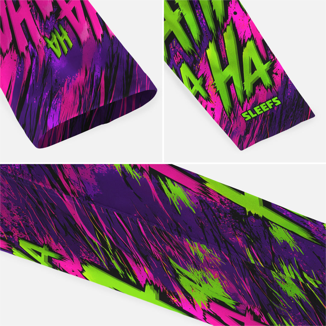 HAHAHA Purple Hype Kids Arm Sleeve