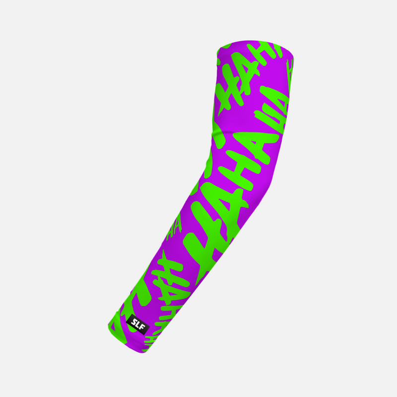 Ha Ha Ha Purple Kids Arm Sleeve