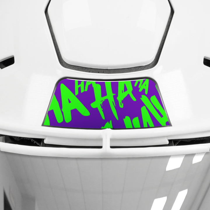 Ha Ha Ha Riddell Speedflex Front and Back Bumper Sticker Kit