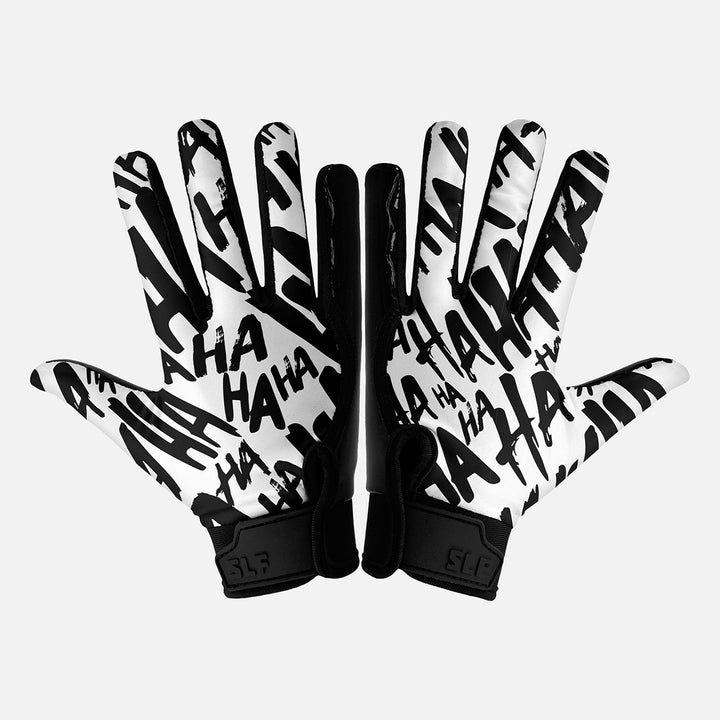 Ha Ha Ha Sticky Football Receiver Gloves