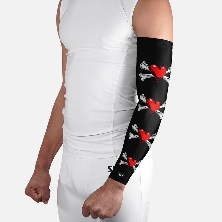 Heart Crossbones Arm Sleeve