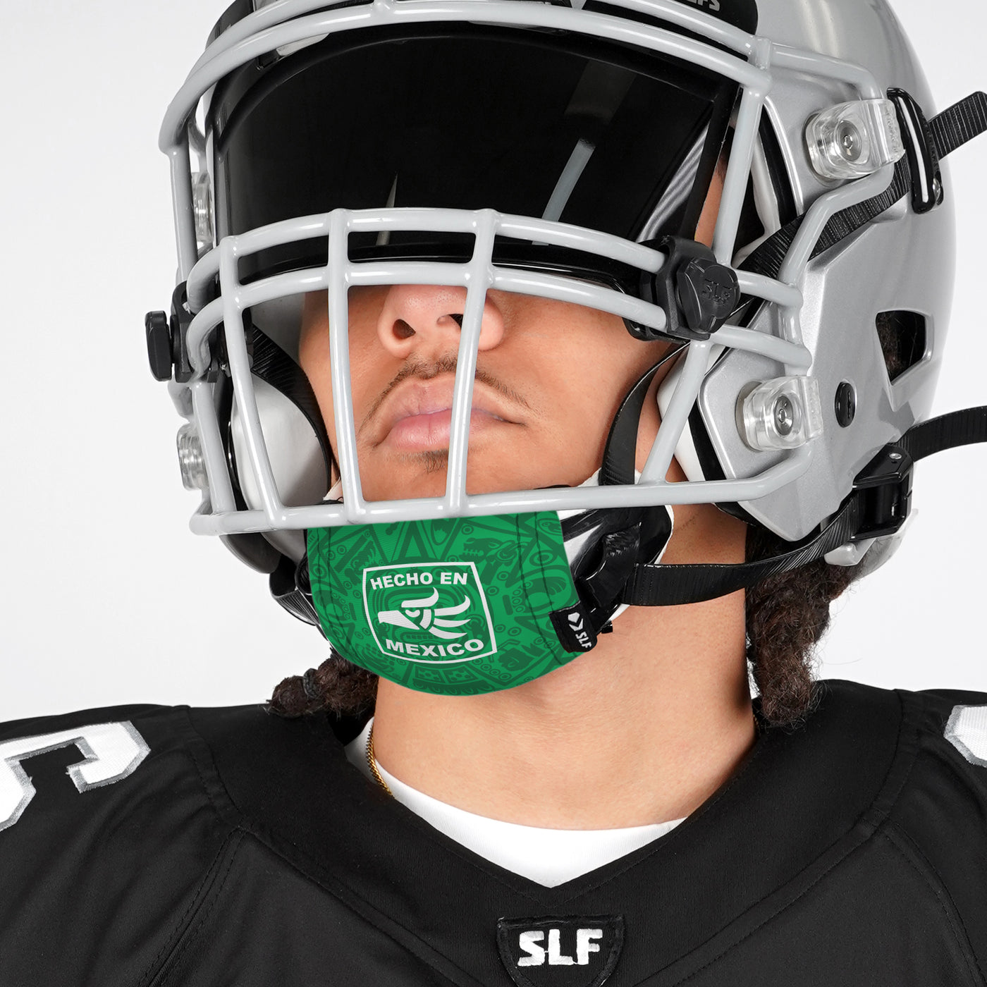 Hecho en Mexico Chin Strap Cover