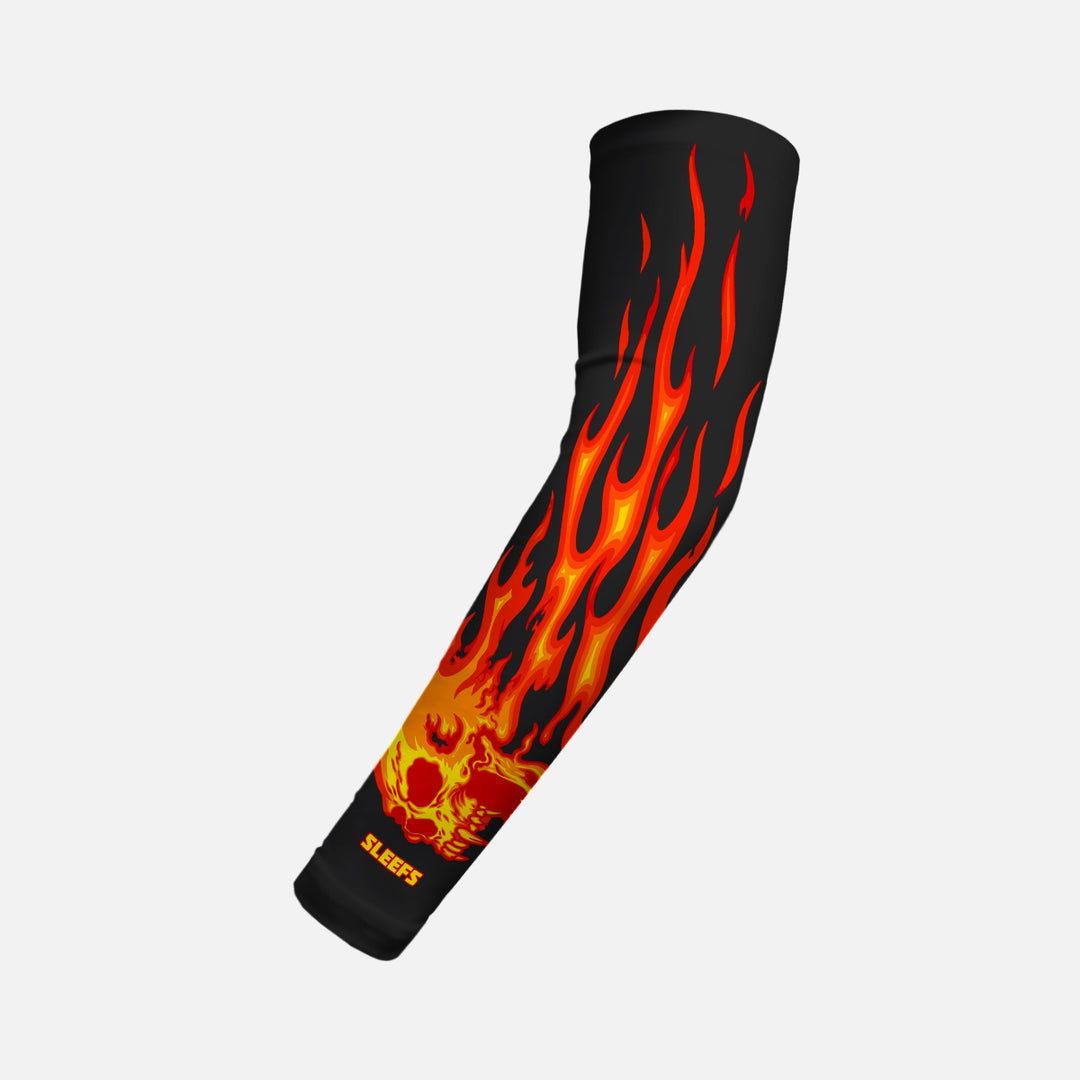 Hellfire Skull Kids Arm Sleeve