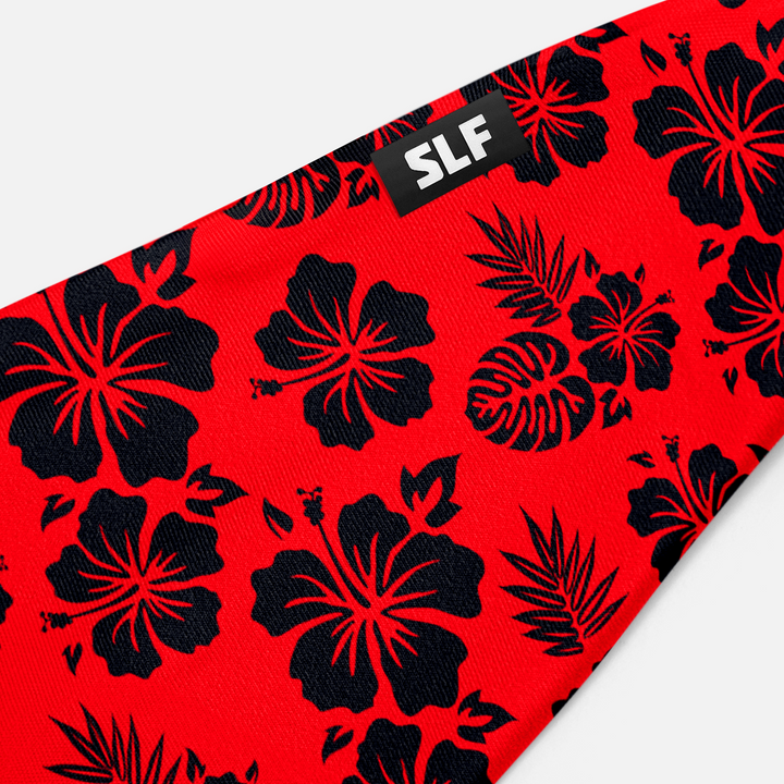 Hibiscus Red Headband