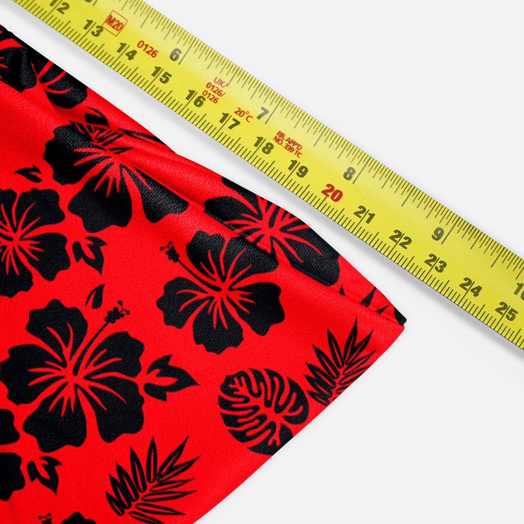Hibiscus Red Headband