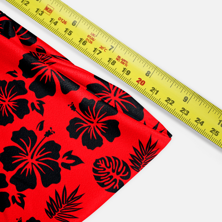 Hibiscus Red Headband