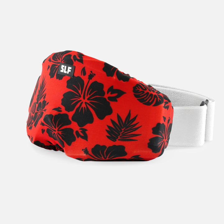 Hibiscus Red Soft Goggle Cover
