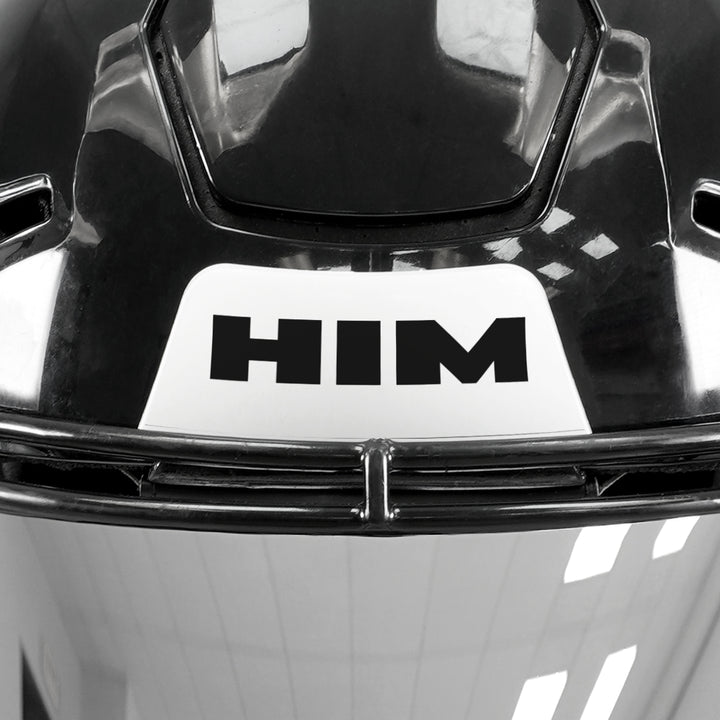 Him Riddell Speedflex Front and Back Bumper Sticker Kit