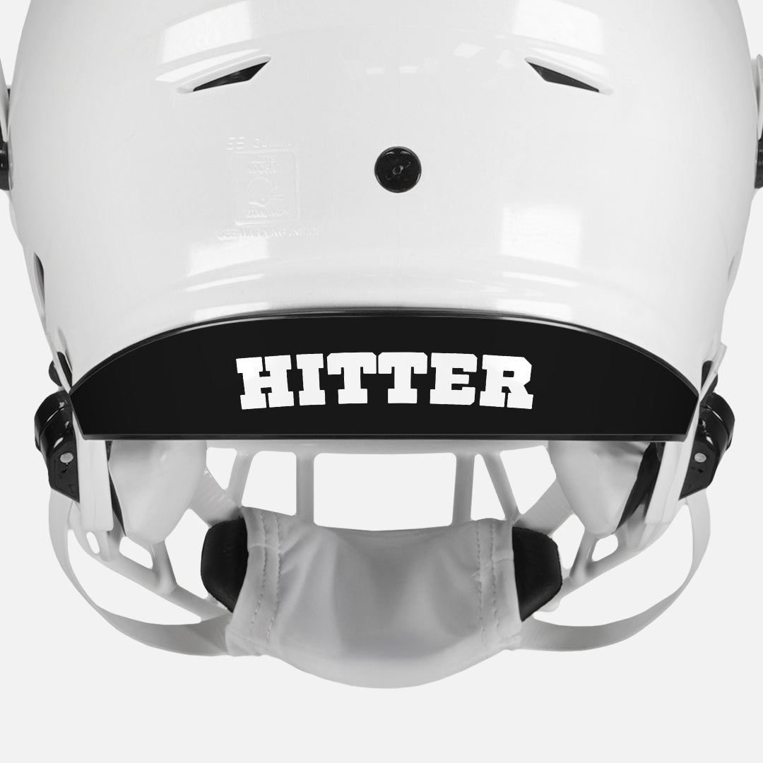 Hitter Riddell Speedflex Front and Back Bumper Sticker Kit