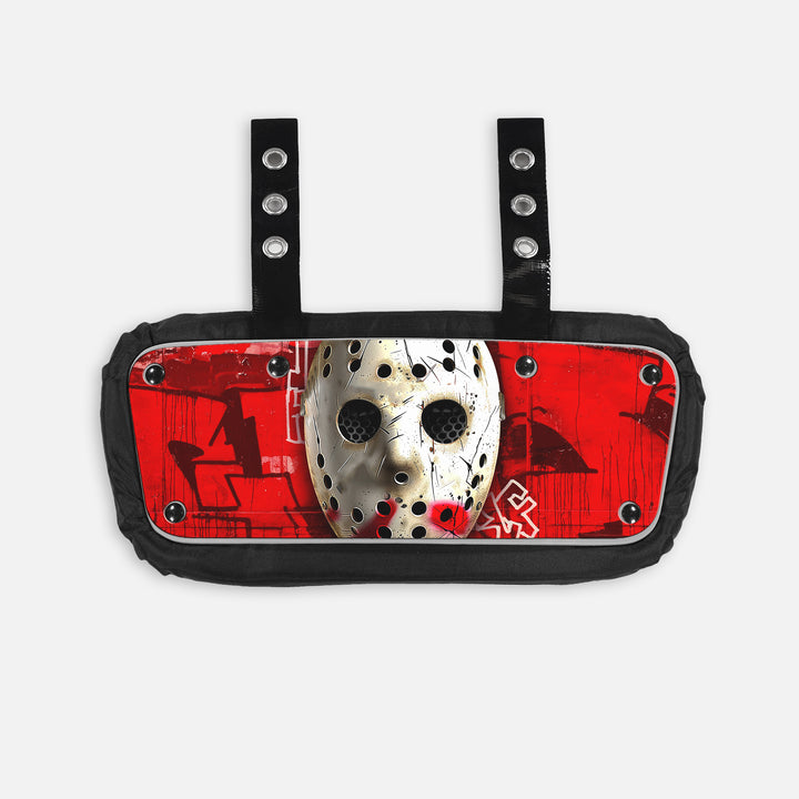 Hockey Mask Sticker for Backplate