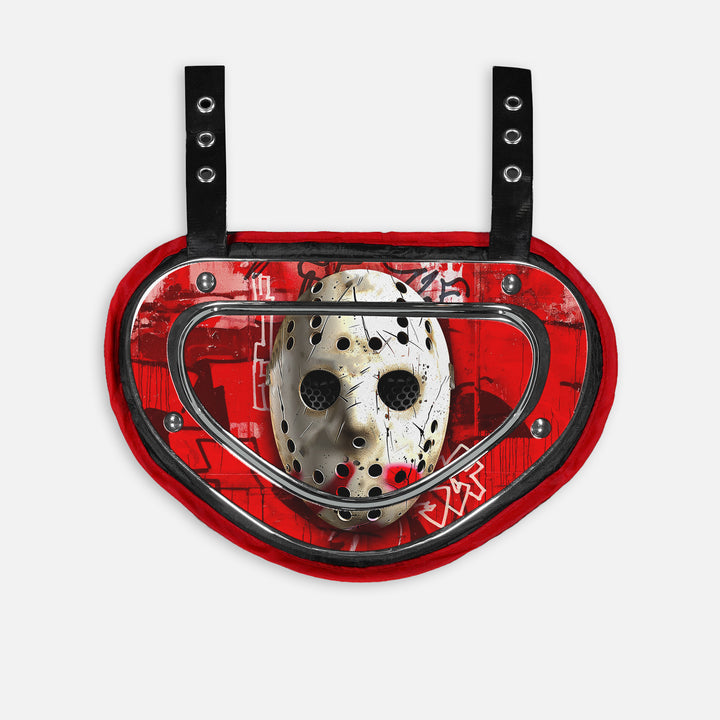 Hockey Mask Sticker for Backplate