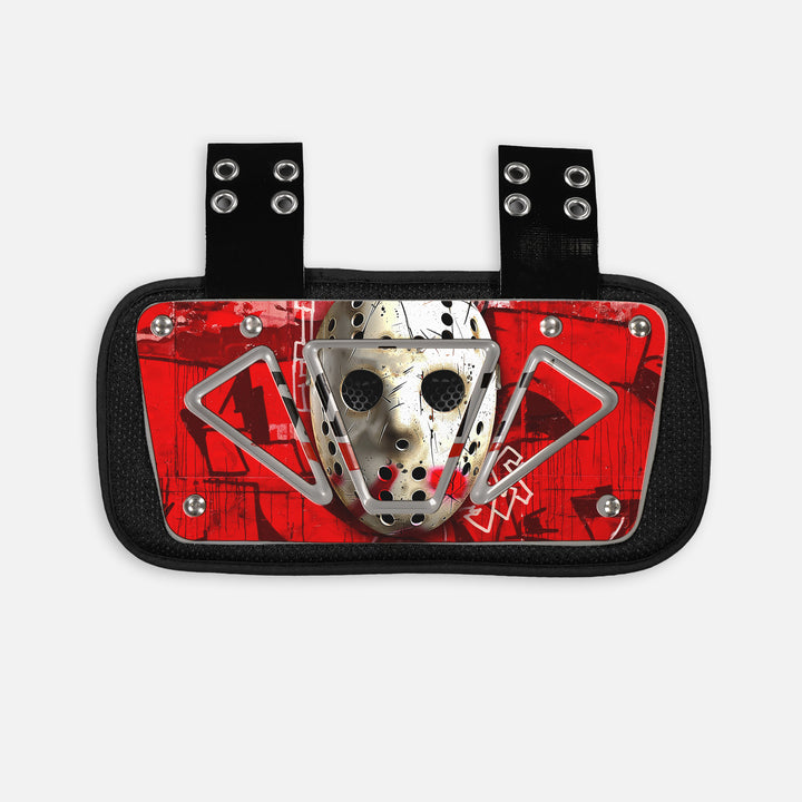 Hockey Mask Sticker for Backplate