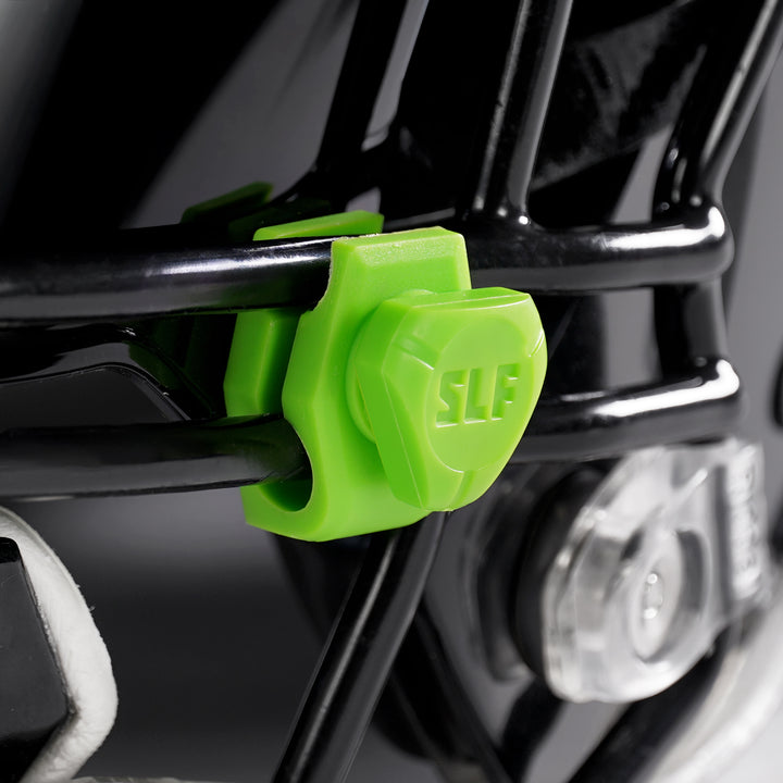Hot Green Football Helmet Visor Quick Clips