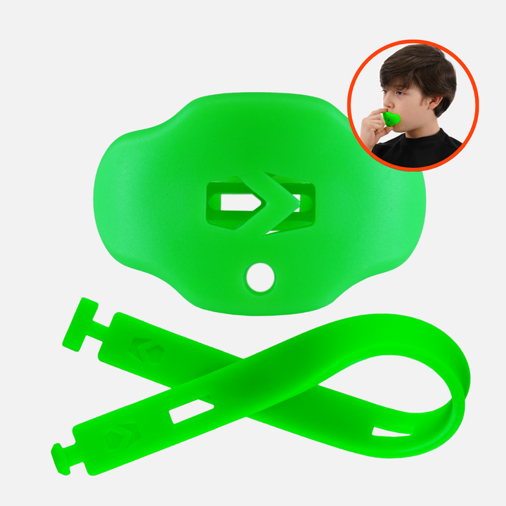 Hot Green Kids Soft Football Mouthguard