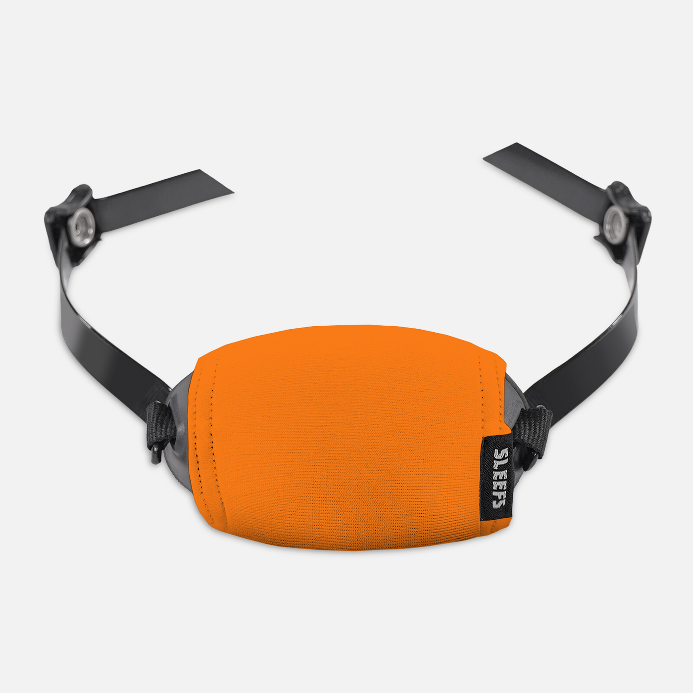 Hot Orange Chin Strap Cover